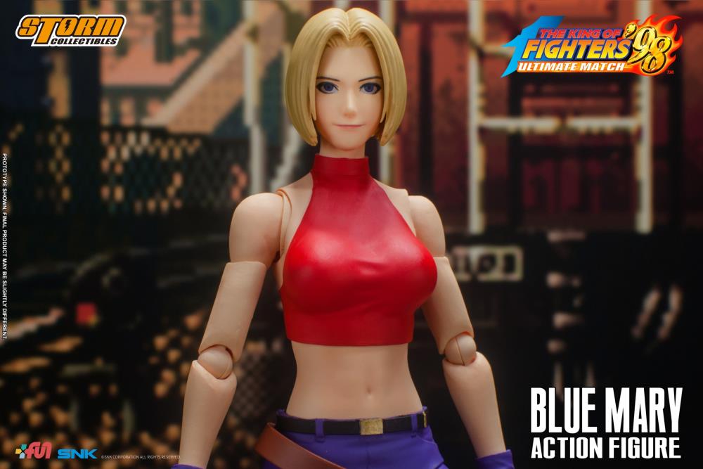 STORM COLLECTIBLES The King of Fighters '98 Blue Mary 1/12 Scale Figure (In Stock)