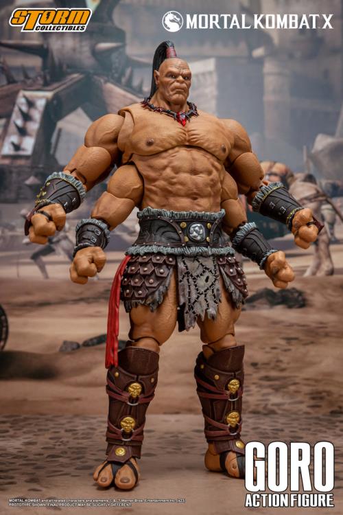 Mortal kombat goro figure new arrivals