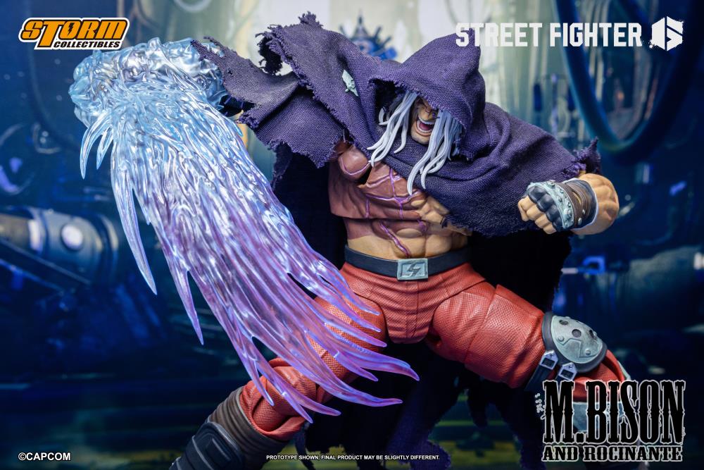 (Pre-Order) Storm Collectibles Street Fighter 6 M. Bison & Rocinante 1/12 Scale Action Figure Set