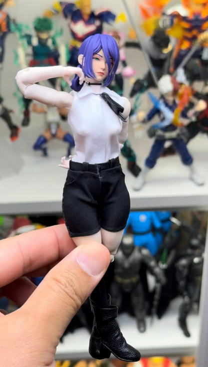 Custom 1/12 Action Figure Chainsaw Man Bomb Devil Reze