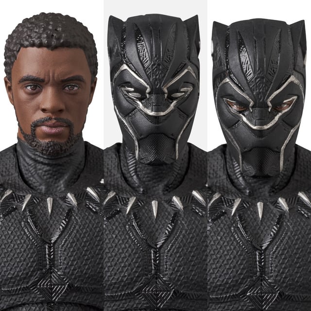 (Pre-Order) Marvel Infinity Saga MAFEX No.230 Black Panther (Ver.1.5)