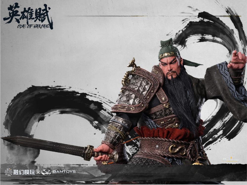 (Pre-Order) DAMTOYS Romance of the Three Kingdoms Ode of Heroes Guan Yu 1/12 Scale Action Figure