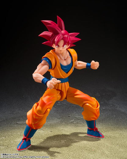(Pre-Order) Dragon Ball Super S.H.Figuarts Super Saiyan God Goku (God Aura) Action Figure