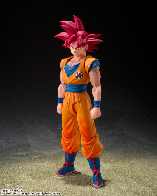 (Pre-Order) Dragon Ball Super S.H.Figuarts Super Saiyan God Goku (God Aura) Action Figure