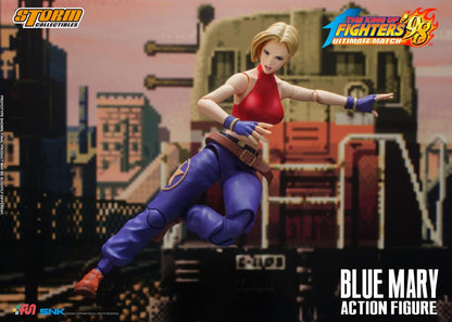 STORM COLLECTIBLES The King of Fighters '98 Blue Mary 1/12 Scale Figure (In Stock)