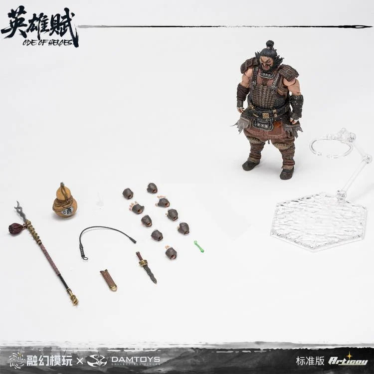 (Pre-Order) DAMTOYS Romance of the Three Kingdoms Ode of Heroes Zhang Fei 1/12 Scale Action Figure