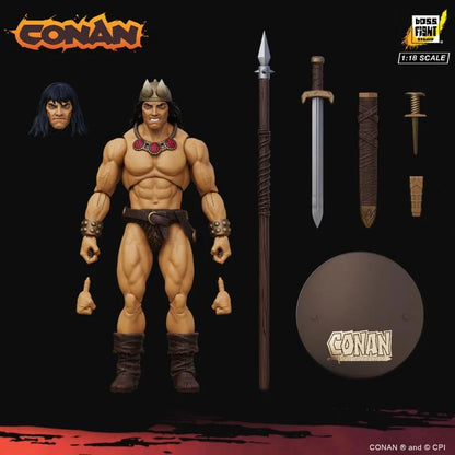(Pre-Order) Boss Fight Studios Conan the Barbarian Hero H.A.C.K.S. Conan the Barbarian 1/18 Scale Action Figure
