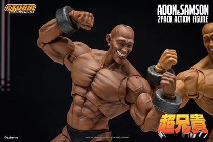 (Pre-Order) Storm Collectibles Chou-Aniki Adon and Samson 1/12 Scale Action Figure Set