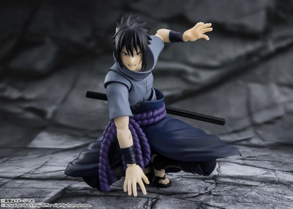 (Pre-Order) Naruto: Shippuden S.H.Figuarts Sasuke Uchiha (Solitary Shinobi) Action Figure