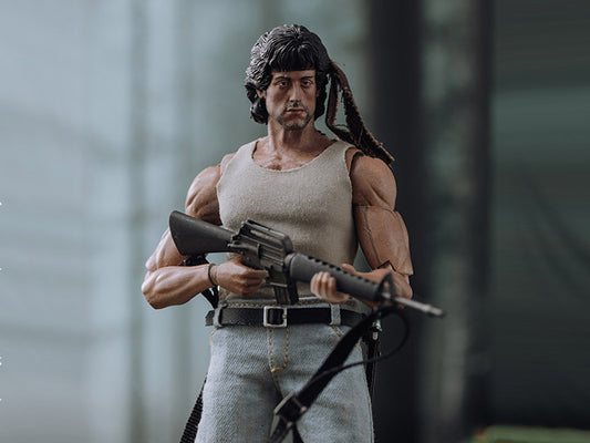 (Pre-Order) HIYA First Blood Exquisite Super Series John Rambo 1/12 Scale PX Previews Exclusive Figure
