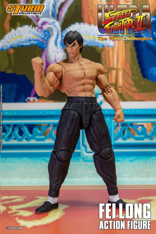 (Pre-Order) Storm Toys Ultra Street Fighter II: The Final Challengers Fei Long 1/12 Scale