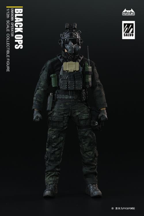 (Pre-Order) HASUKI Black Ops Salvo Series Unknown Operator 1/12 Scale Figure