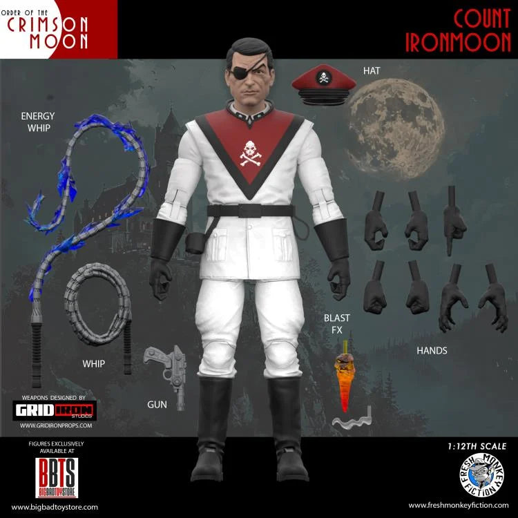 (Pre-Order) The Order of the Crimson Moon Count Ironmoon 1/12 Scale Action Figure