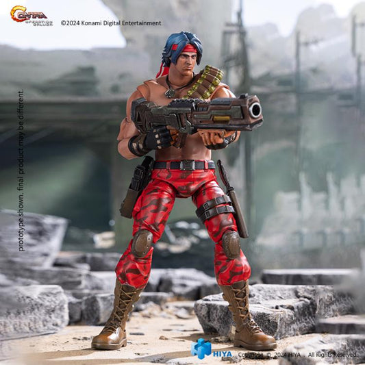 (Pre-Order) Hiya Toys Contra: Operation Galuga Lance Bean 1/12 Scale PX Previews Exclusive Action Figure