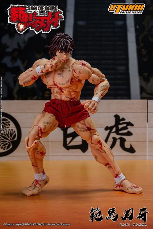 Storm Collectibles Baki Hanma (Battle Damaged Ver.) 1/12 Scale Limited Edition Action Figure (In Stock)