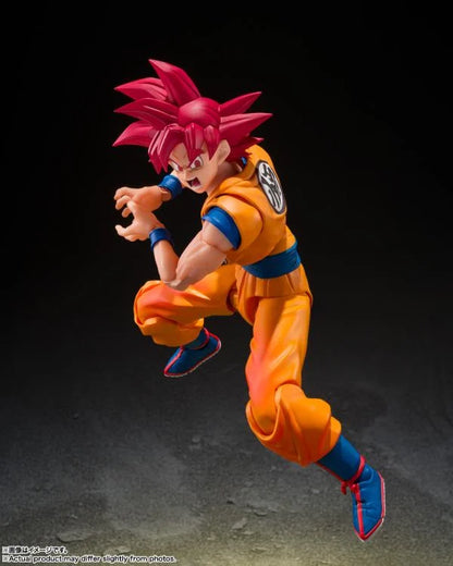(Pre-Order) Dragon Ball Super S.H.Figuarts Super Saiyan God Goku (God Aura) Action Figure