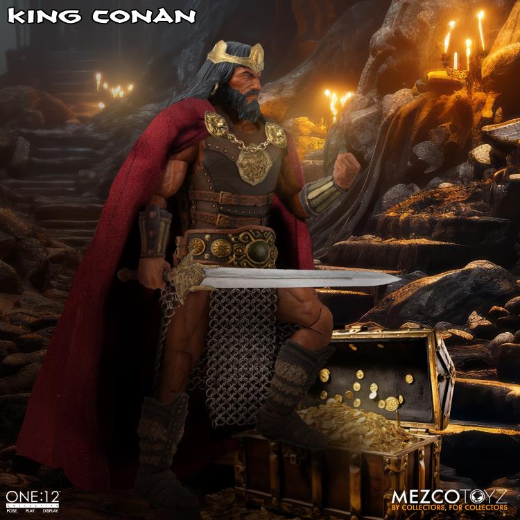 (Pre-Order) Mezco King Conan One:12 Collective King Conan