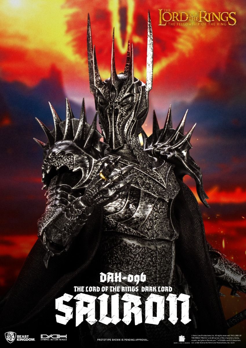 (Pre-Order) Beast Kingdom DAH-096 The Lord of the Rings Dark Lord Sauron