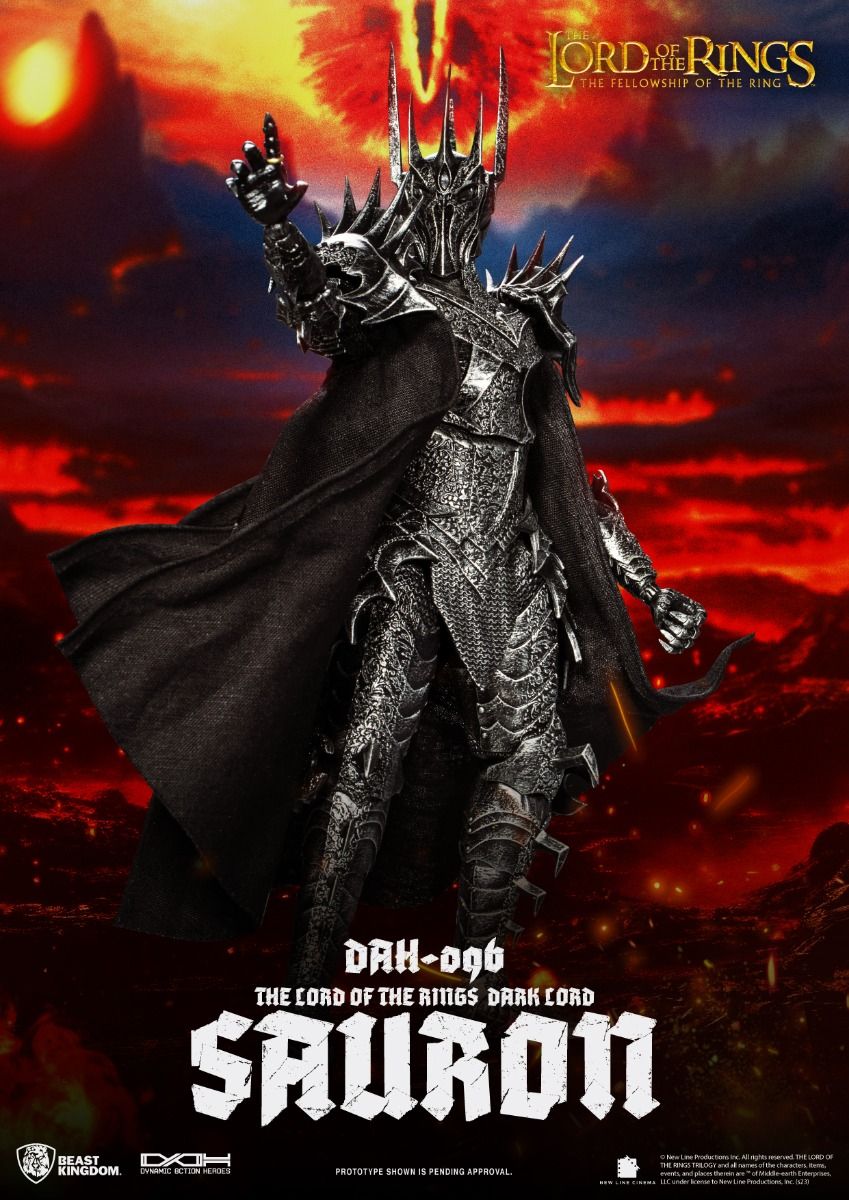 (Pre-Order) Beast Kingdom DAH-096 The Lord of the Rings Dark Lord Sauron