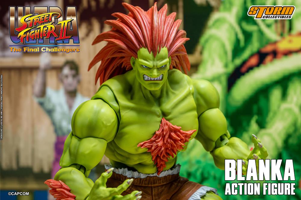 (Pre-Order) Storm Toys Ultra Street Fighter II: The Final Challengers Blanka 1/12