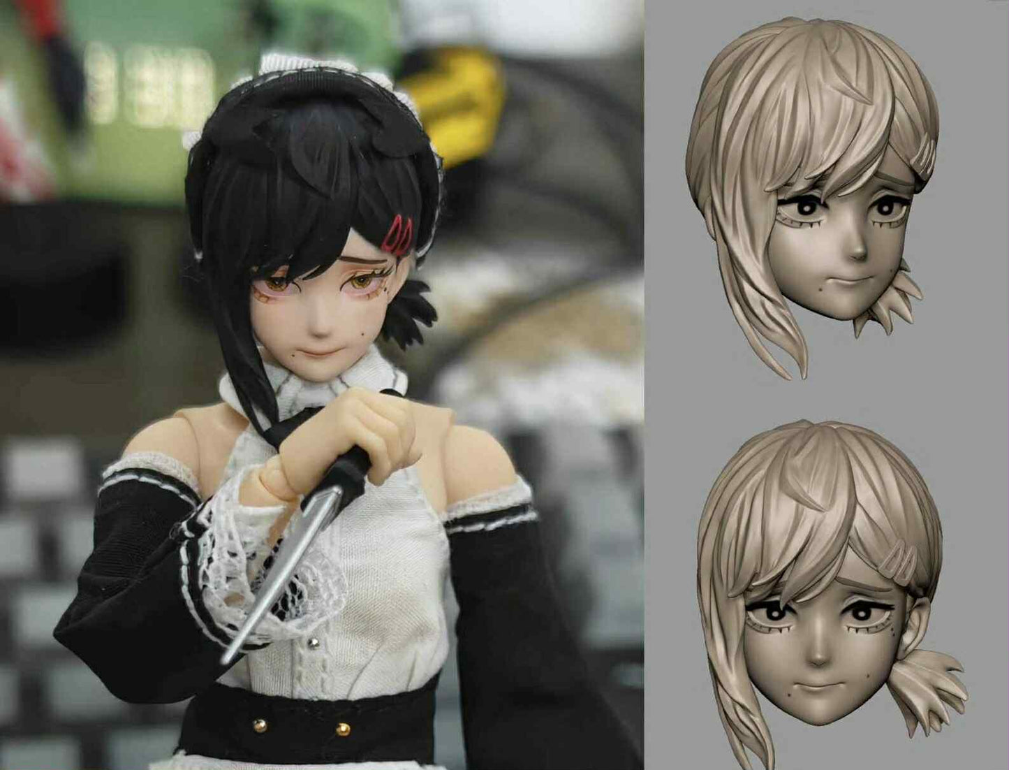 Custom 1/12 Action Figure Chainsaw Man Kobeni