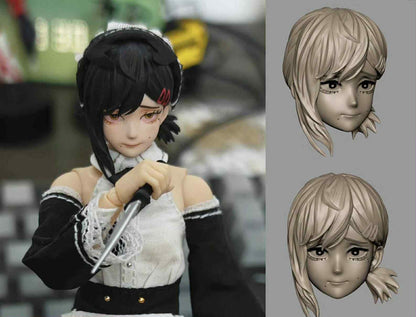 Custom 1/12 Action Figure Chainsaw Man Kobeni