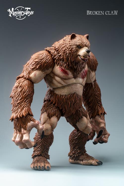 MEMORY TOYS Ancient Warrior Bear Action Figure (With Bonus Armor) (In Stock)