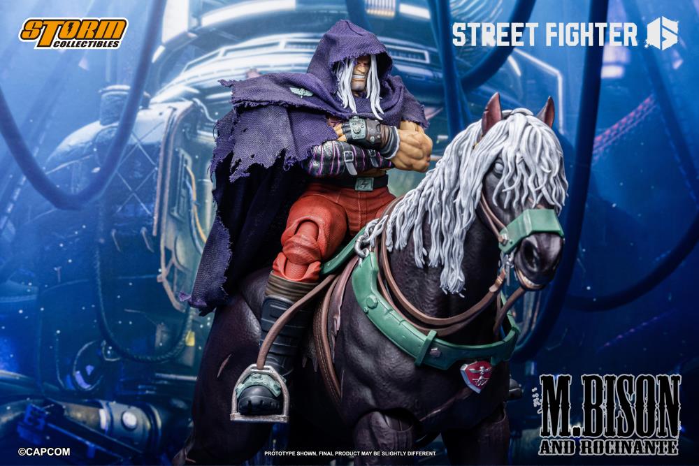 (Pre-Order) Storm Collectibles Street Fighter 6 M. Bison & Rocinante 1/12 Scale Action Figure Set