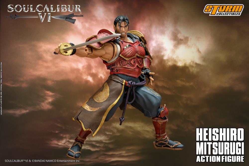 (Pre-Order) Storm Toys Soulcalibur VI Heishiro Mitsurugi 1/12 Scale