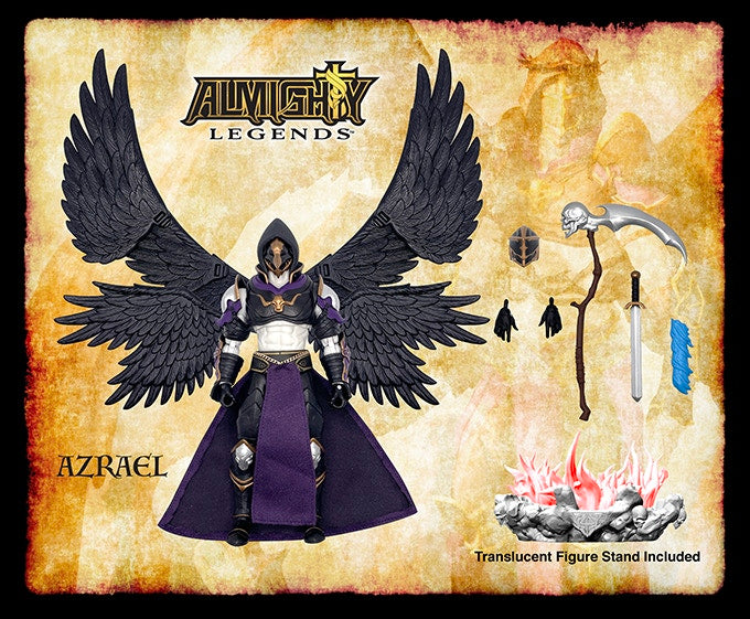 (Pre-Order) Almighty Legends Azrael 1/12 Scale Action Figure