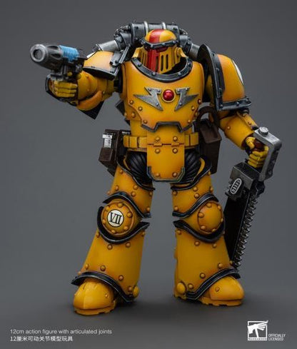 Warhammer 40K Imperial Fists Legion MkIII Despoiler Squad Sergeant with Plasma Pistol (In Stock)
