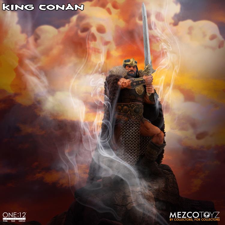 (Pre-Order) Mezco King Conan One:12 Collective King Conan