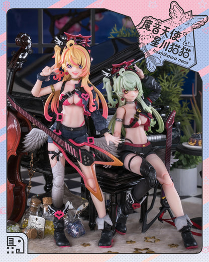 (Pre-Order) EXSSRION Studio 1/12 Hoshikawa Neco action figure Yellow and Green Hair