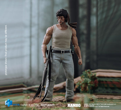 (Pre-Order) HIYA First Blood Exquisite Super Series John Rambo 1/12 Scale PX Previews Exclusive Figure