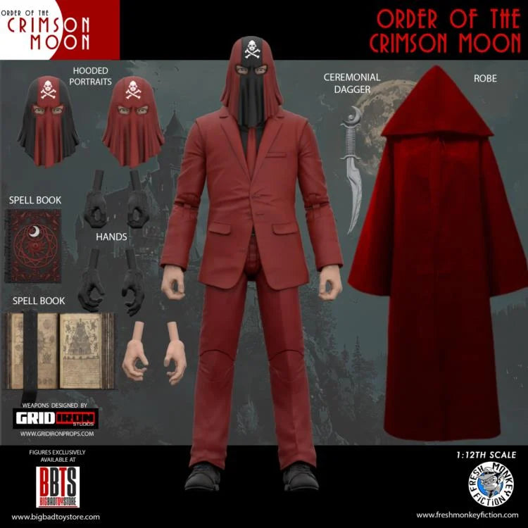 (Pre-Order) The Order of the Crimson Moon Order of the Crimson Moon 1/12 Scale Action Figure