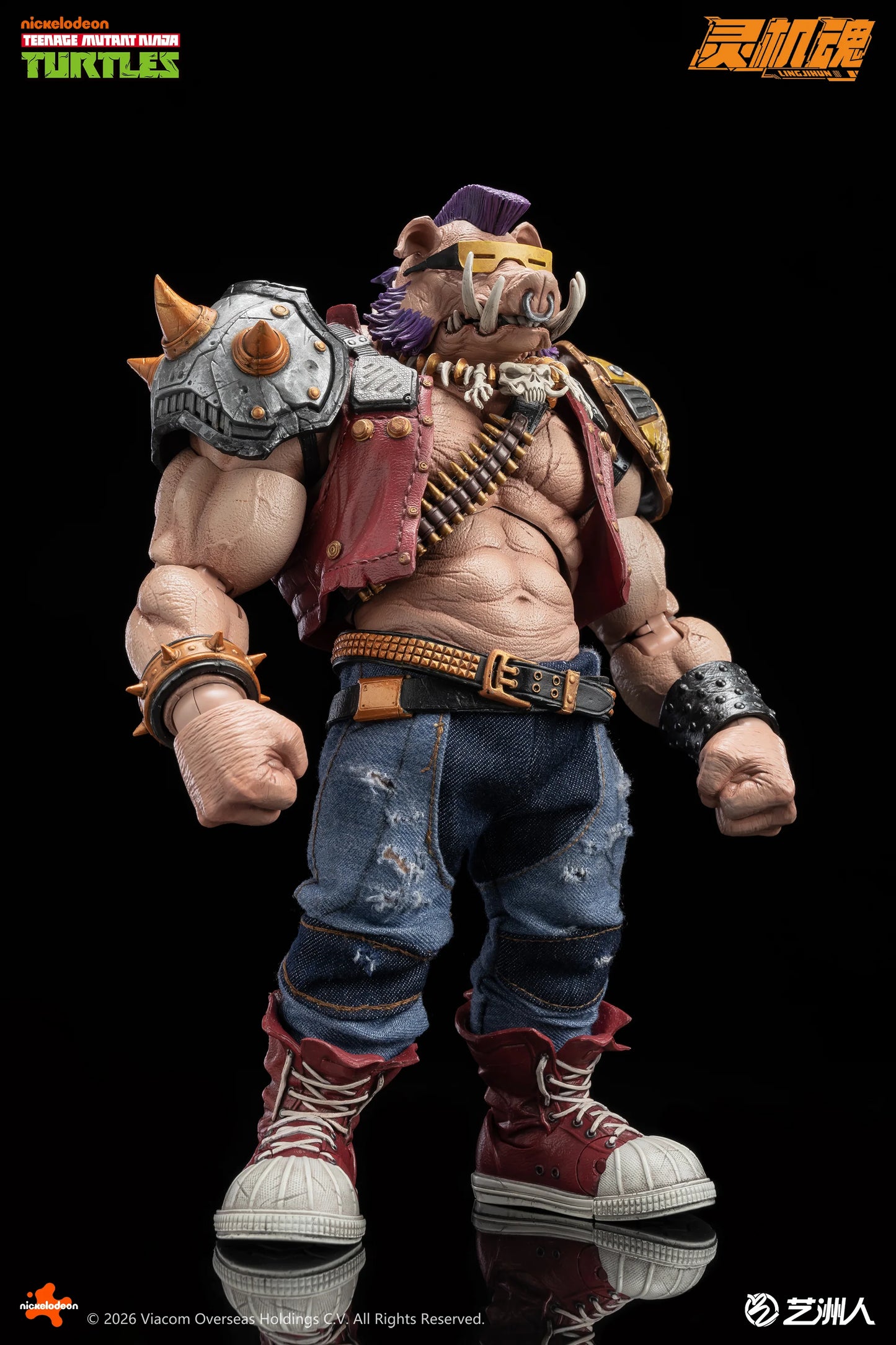 (Pre-Order) Lingjihun Official Licensed TMNT 1/12 Bebop