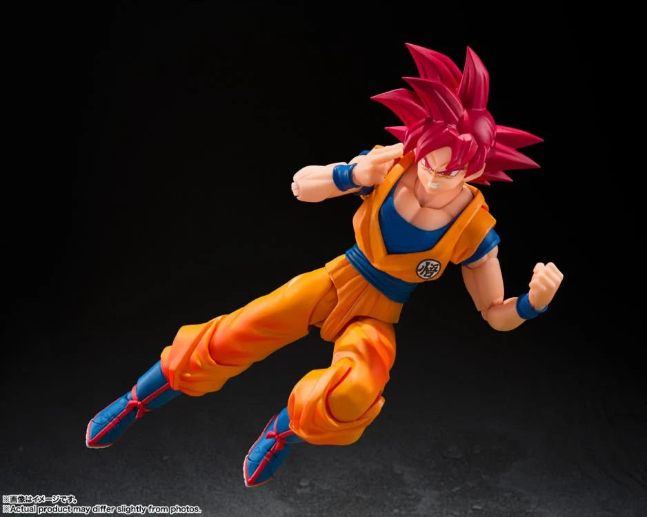 (Pre-Order) Dragon Ball Super S.H.Figuarts Super Saiyan God Goku (God Aura) Action Figure