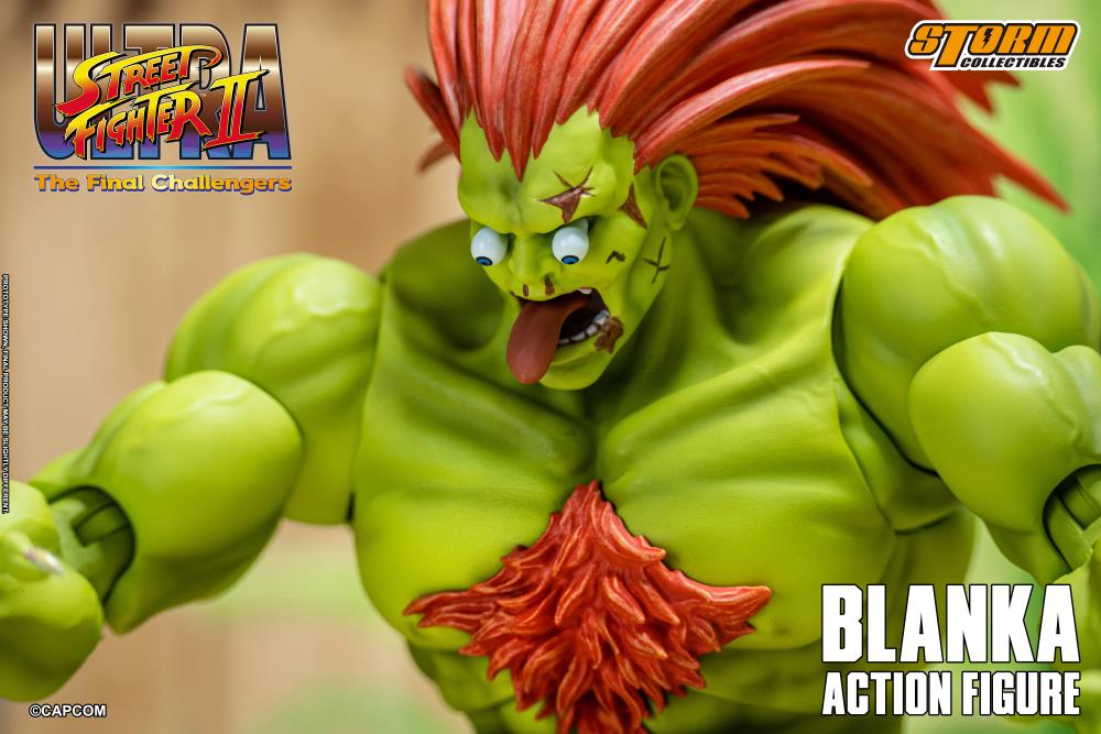 (Pre-Order) Storm Toys Ultra Street Fighter II: The Final Challengers Blanka 1/12