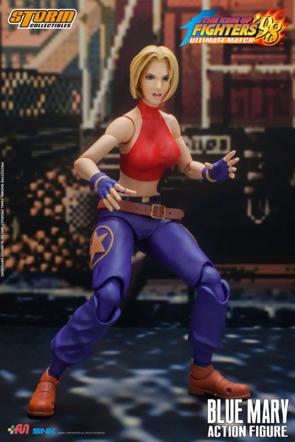 STORM COLLECTIBLES The King of Fighters '98 Blue Mary 1/12 Scale Figure (In Stock)