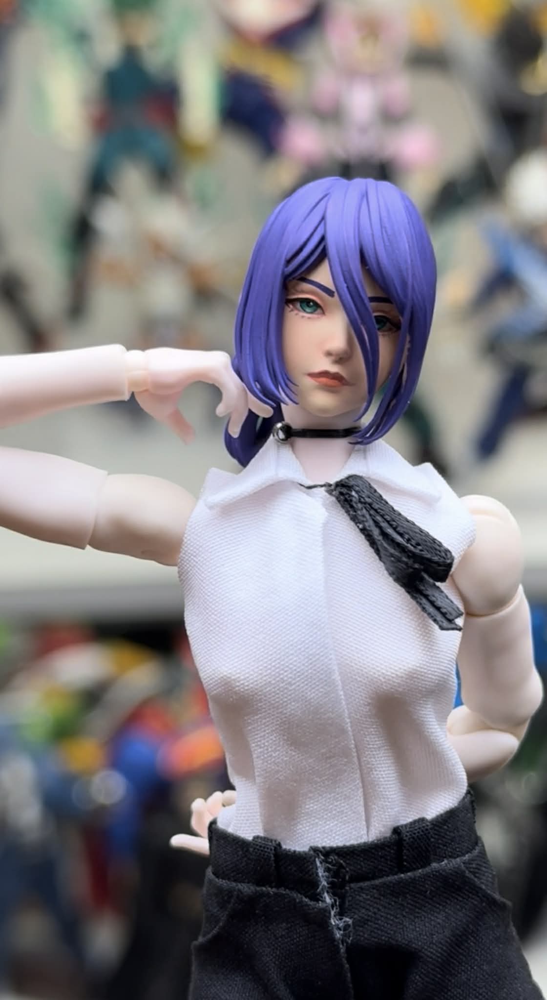 Custom 1/12 Action Figure Chainsaw Man Bomb Devil Reze