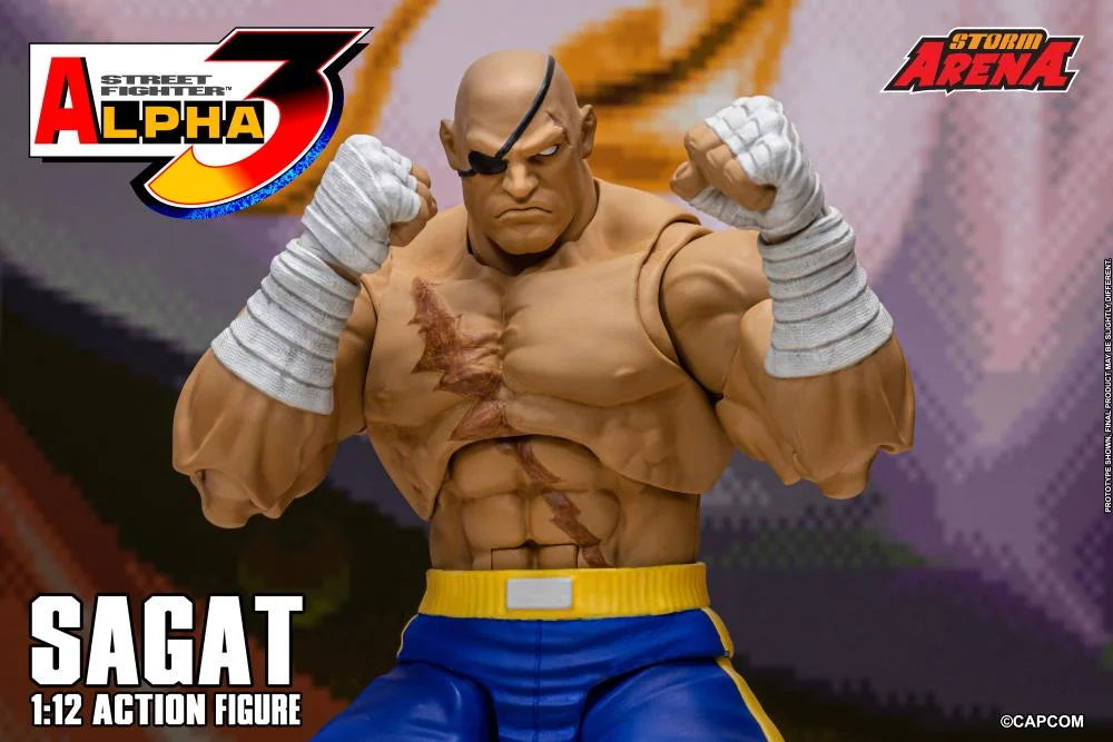 (Pre-Order) Storm Collectibles Street Fighter Alpha 3 Storm Arena Sagat