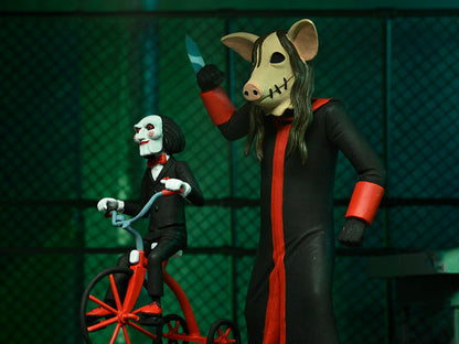 Neca Saw Toony Terrors Jigsaw Killer & Billy Tricycle Boxed Set (In Stock)