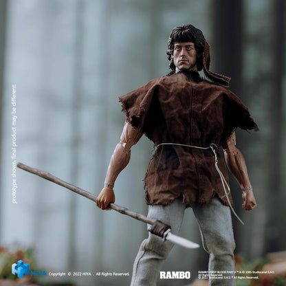 (Pre-Order) HIYA First Blood Exquisite Super Series John Rambo 1/12 Scale PX Previews Exclusive Figure