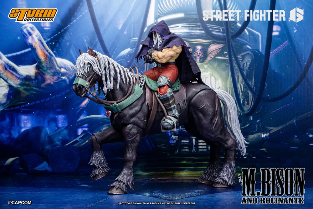 (Pre-Order) Storm Collectibles Street Fighter 6 M. Bison & Rocinante 1/12 Scale Action Figure Set