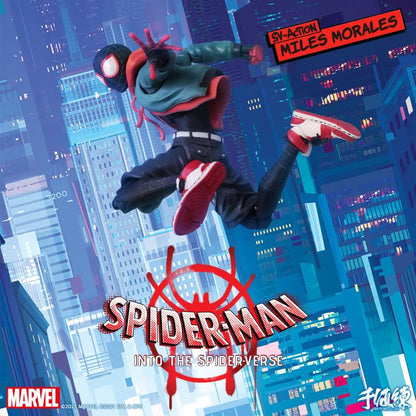 (Pre-Order) SENTINEL Spider-Man: Into the Spider-Verse SV-Action Miles Morales Figure (Reissue)