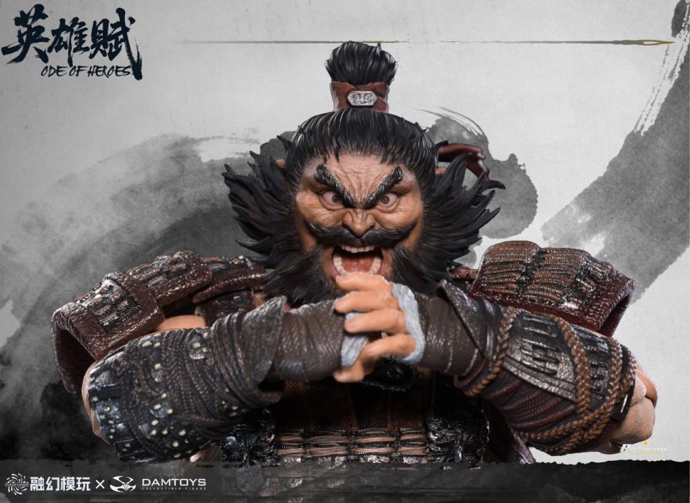 (Pre-Order) DAMTOYS Romance of the Three Kingdoms Ode of Heroes Zhang Fei 1/12 Scale Action Figure