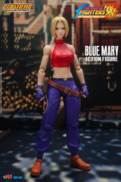 STORM COLLECTIBLES The King of Fighters '98 Blue Mary 1/12 Scale Figure (In Stock)