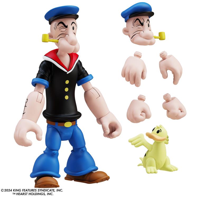 (Pre-Order) Boss Fight Studio Popeye Classics Popeye 1st Appearance (Black Shirt) Action Figure