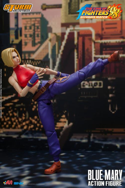 STORM COLLECTIBLES The King of Fighters '98 Blue Mary 1/12 Scale Figure (In Stock)