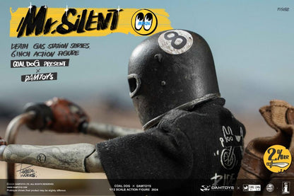 (Pre-Order) Death Gas Station Mr. Silent (Deluxe Edition) 1/12 Scale Action Figure with Motorcycle